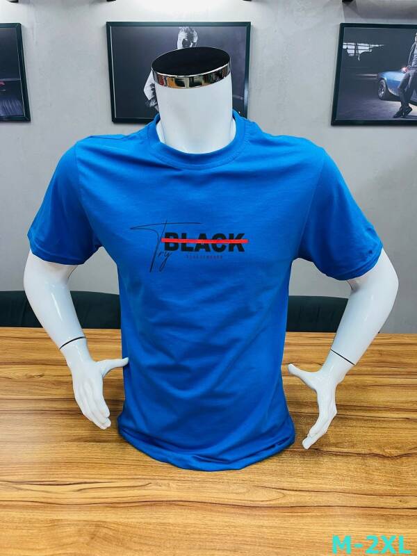 Bluzki meskie (Turecki produkt) Roz M-2XL, Mix Kolor Paczka 12 szt 1